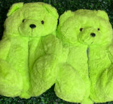 Teddy bear slippers