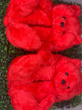 Teddy bear slippers