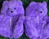 Teddy bear slippers